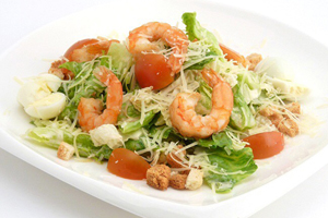 Salata Caesar cu Crevete 300 gr.
