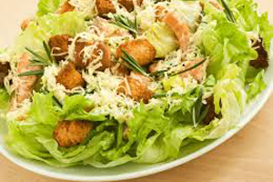 Salata Caesar cu Somon 300 gr.