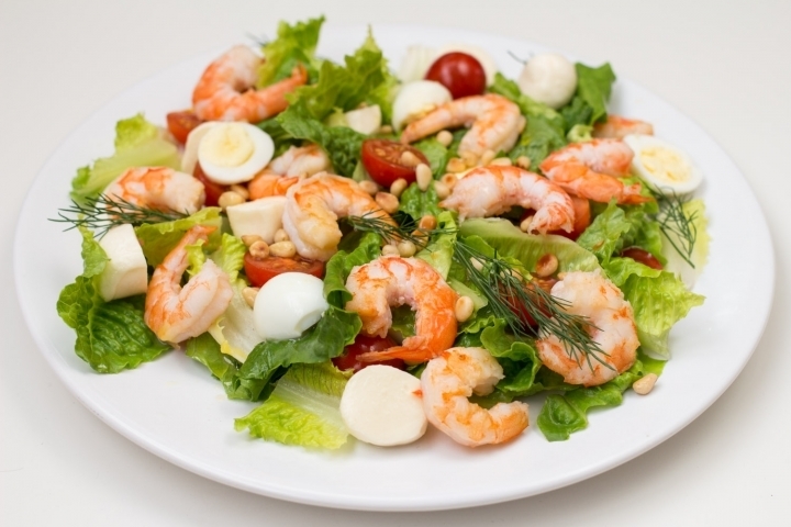 Salata cu Crevete si Avocado 300 gr.