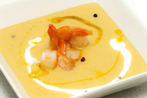 Supa crema din Porumb cu Crevete 300 gr.