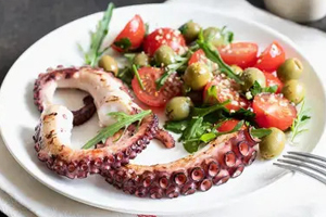 Caracatita cu Legume la Gratar 400 gr